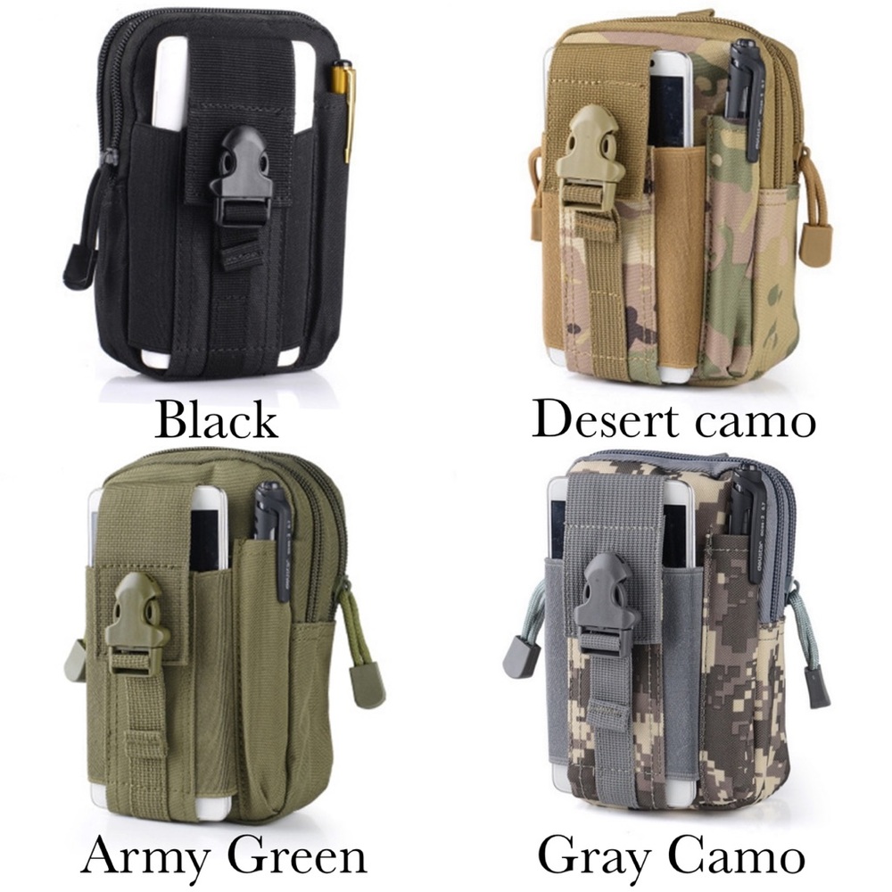 Multi-Functional Tactical Molle Waist Pack Bag - Picture 15 of 16